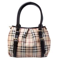 مملوكة مسبقًا حقيبة بربري نورث فيلد هاي ماركت بيج كانفاس مقوى صغيرة