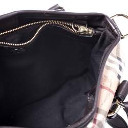 مملوكة مسبقًا حقيبة بربري نورث فيلد هاي ماركت بيج كانفاس مقوى صغيرة