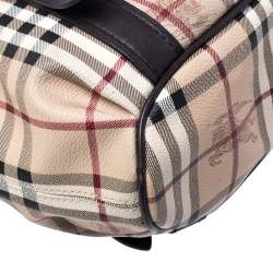 مملوكة مسبقًا حقيبة بربري نورث فيلد هاي ماركت بيج كانفاس مقوى صغيرة