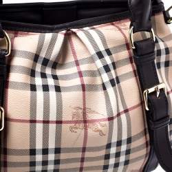 مملوكة مسبقًا حقيبة بربري نورث فيلد هاي ماركت بيج كانفاس مقوى صغيرة