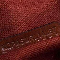 مملوكة مسبقًا Burberry Brown Leather Alchester Bowler Bag