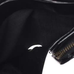 مملوكة مسبقًا Burberry Black Leather Compact Wallet