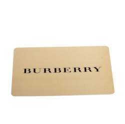 Pre Owned  Burberry Dark Brown Canvas and Leather Large Rowan Studded Tote