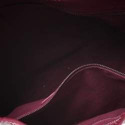 Pre Owned حق يبة بربري كانفاس كاروهات مقوى سوبر نوفا وجلد لامع