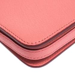 Pre Owned حقيبة كروس بربري سحاب تريبل جلد وردية فاتحة