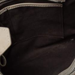 مملوكة مسبقًا Burberry Beige Smoke Check Coated Canvas and Leather Hartham Crossbody Bag