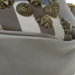 Burberry Pastel Nova Check Warrior Studded Hobo