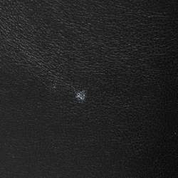 Pre Owned Burberry Black Perforated Leather Salisbury Tote