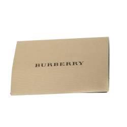 Pre Owned حقيبة بربري الشيستر بولر متوسطة جلد بني فاتح