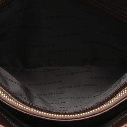 Burberry Brown/Beige House Check Canvas Tote Bag 