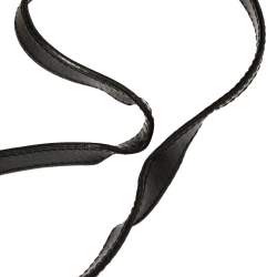 Pre Owned حقيبة يد بربري كانتربري جلد و كانفاس أسود و كاكي