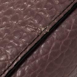 Pre Owned حقيبة كروس بربري هاروغات صغيرة جلد بنفسجي