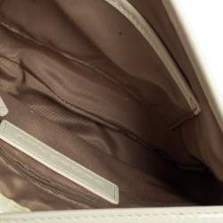 مملوكة مسبقًا Burberry Beige Nova Check Canvas And Patent Leather Shoulder Bag