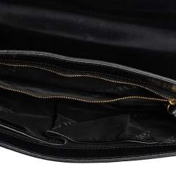 Pre Owned حقيبة كروس بربري كاثرين جلد أسود