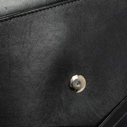 Pre Owned حقيبة كروس بربري كاثرين جلد أسود