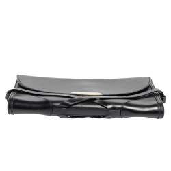 Pre Owned حقيبة كروس بربري كاثرين جلد أسود