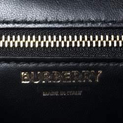  Burberry Multicolor TB-Print Coated Canvas and Leather Crossbody Bag