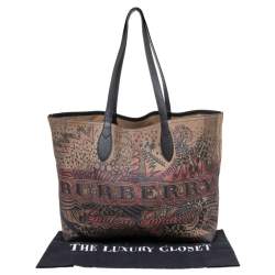 مملوكة مسبقًا حقيبة يد توتس بربري دودل شوبر كانفاس كلاسيك بني قابلة للتحول متوسطة