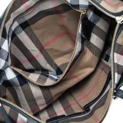 Pre Owned حقيبة يد توتس بربري سالزبوري جلد أسود