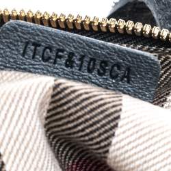 Pre Owned حقيبة يد توتس بربري سالزبوري جلد أسود