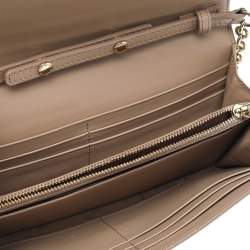 Pre Owned محفظة بسلسلة بربري هينلي كانفاس مقوى كاروهات هايماركت تشيك بيج