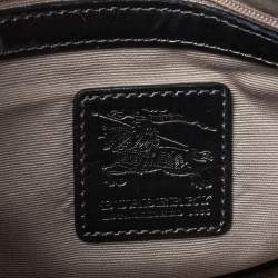 Pre Owned Burberry Beige Nova Check Canvas Bowling Bag