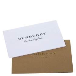 مملوكة مسبقًا Burberry Floral Print Leather The Medium Buckle Tote