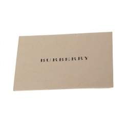 مملوكة مسبقًا حقيبة ساتشل بربري بارتو جلد بني تفاصيل سلسلة 