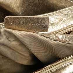 Burberry Metallic Gold Quilted Patent Leather Beaton Tote