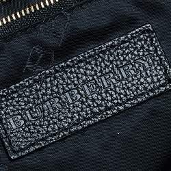 مملوكة مسبقًا Burberry Black Leather Tote