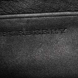 Burberry Tricolor TB Print Nylon and Leather Trim Messenger Bag