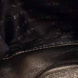 Pre Owned Burberry Nova Check PVC and Leather Compact Wallet