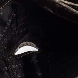 Pre Owned Burberry Nova Check PVC and Leather Compact Wallet