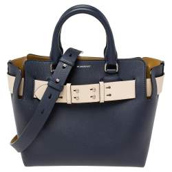 Burberry Large Leather Belt Bag in Grey, Women's