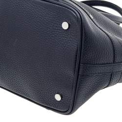 Pre Owned Burberry Black Leather Shoulder Bag