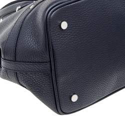 Pre Owned Burberry Black Leather Shoulder Bag
