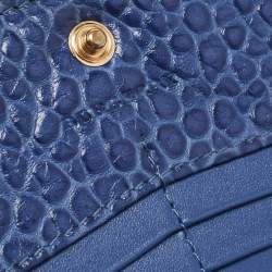 مملوكة مسبقًا محفظة كونتيننتال بربري ألفينغتون جلد أزرق