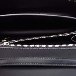 Pre Owned حقيبة كتف بربري رامادان إيكسكلوسيف جلد أسود 