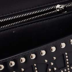 Pre Owned حقيبة كتف بربري رامادان إيكسكلوسيف جلد أسود 