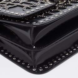 Pre Owned حقيبة كتف بربري رامادان إيكسكلوسيف جلد أسود 