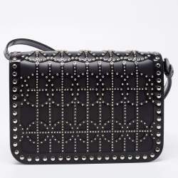 Pre Owned حقيبة كتف بربري رامادان إيكسكلوسيف جلد أسود 