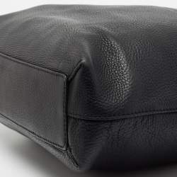 مملوكة مسبقًا Burberry Black Leather Remington Shopper Tote