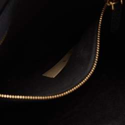 مملوكة مسبقًا Burberry Black Leather Remington Shopper Tote