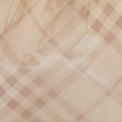 مملوكة مسبقًا حقيبة يد توتس بربري جلد ومشمع بلاستيك إكسبلوديد كاروهات ميتالك بيج