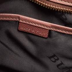 Pre Owned حقيبة يد توتس بربري سومرفورد جلد وردي