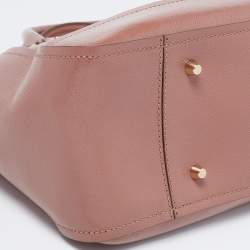 Pre Owned حقيبة يد توتس بربري سومرفورد جلد وردي