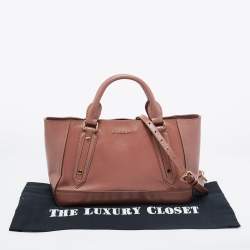 Pre Owned حقيبة يد توتس بربري سومرفورد جلد وردي