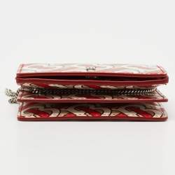 Pre Owned محفظة بسلسلة بربري جيسي جلد تي بي مونوغرامي متعدد الألوان 