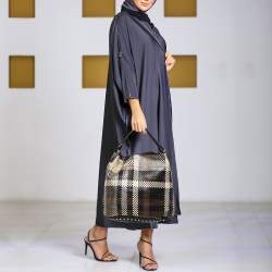 Pre Owned Kenzo Multicolor Woven Leather Hobo