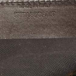 Pre Owned Burberry Brown/Beige Haymarket Check PVC Small Chester Bowling Bag